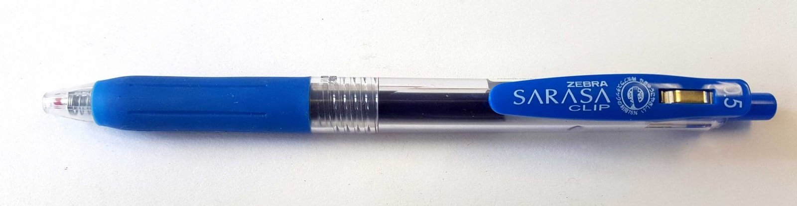 65077-1 ΣΤΥΛΟ ZEBRA GEL SARASA CLIP 0.5MM ΜΠΛΕ ΚΟΒΑΛΤΙΟΥ (ΣΥΣΚ.-12ΤΕΜ) - Image 1