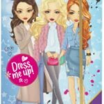 ΜΠΛΟΚ ΜΕ ΑΥΤΟΚΟΛΛΗΤΑ DRESS ME UP STICKERBOOK BESTIES A4, 10 ΦΥΛΛΑ