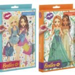 ΤΕΤΡΑΔΙΟ DIAMOND PAINTING BESTIES Α5 ΜΕ ΣΚΛΗΡΟ ΕΞΩΦΥΛΛΟ - 2 ΣΧΕΔΙΑ