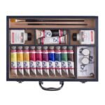 ΚΑΣΕΤΙΝΑ ΞΥΛΙΝΗ VAN GOGH ΑΚΡΥΛΙΚΑ 12ΧΡΩΜ x 40ml & ΑΞΕΣΟΥΑΡ - Image 2
