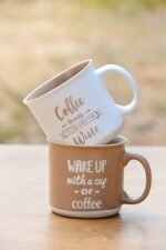 ΚΟΥΠΑ ΠΟΡΣΕΛΑΝΗΣ  12,5X9,6X8,7 370ML, COFFEE 4ΣΧΕΔΙΑ - Image 2