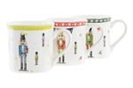 ΚΟΥΠΑ ΠΟΡΣΕΛΑΝΗΣ ΧΡΙΣΤΟΥΓΕΝΝΙΑΤΙΚΗ 13X9X9 300ML NUTCRACKER 3 MOD. - Image 2