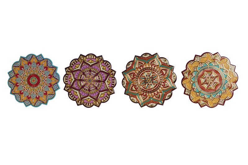 ΣΟΥΒΕΡ MANDALA ΣΕ 4 ΣΧΕΔΙΑ
