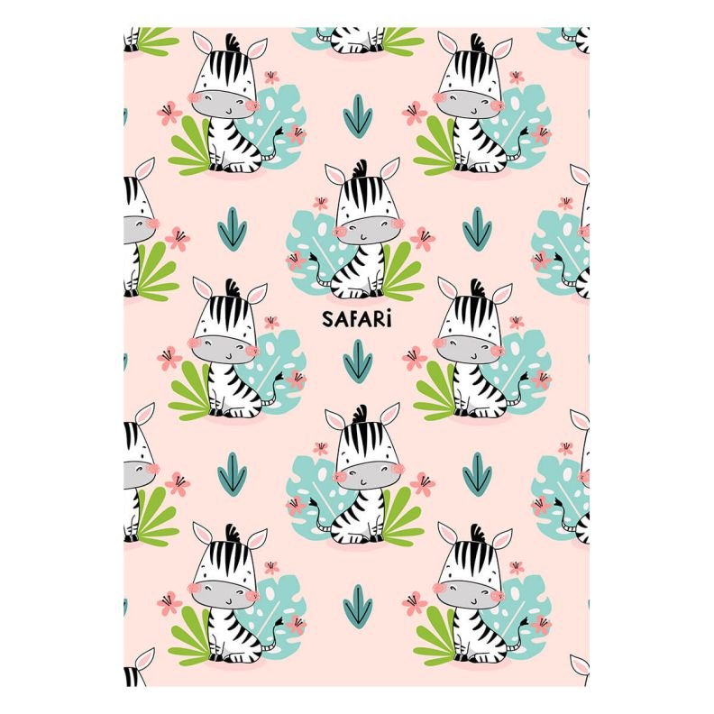 ΤΕΤΡΑΔΙΟ "SAFARI" ΡΙΓΕ 17x25 40 ΦΥΛΛΑ