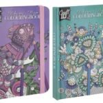 COLOURING BOOK ΜΕ ΣΚΛΗΡΟ ΕΞΩΦΥΛΛΟ Α6 50 ΦΥΛΛΑ  2 ΣΧΕΔΙΑ