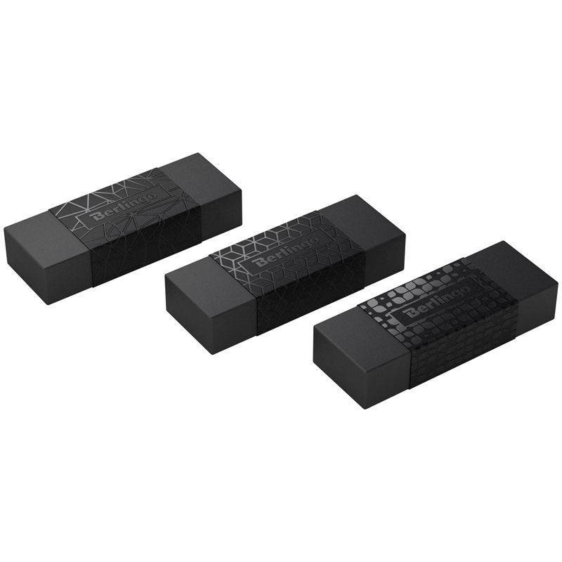 ΓΟΜΟΛΑΣΤΙΧΑ "DOUBLE BLACK" 50x18x10mm BERLINGO