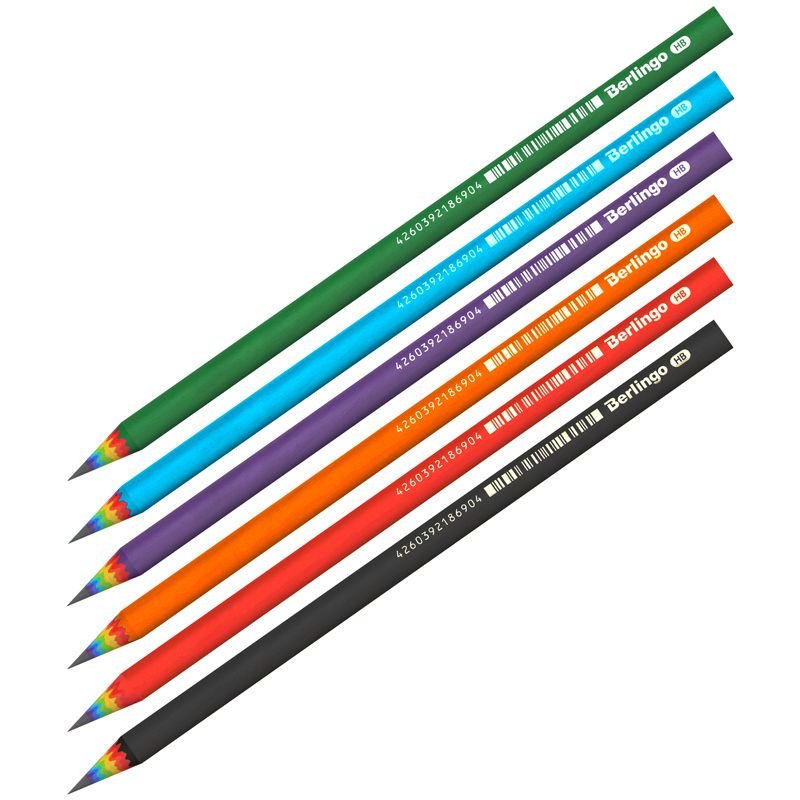 66521 ΜΟΛΥΒΙ ΗΒ "RAINBOW" ΔΙΑΦΟΡΑ ΧΡΩΜΑΤΑ BERLINGO (ΣΥΣΚ-72ΤΕΜ) - Image 1