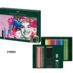 ΚΑΣΕΤΙΝΑ 210053  32TEM  ΞΥΛΟΜΠΟΓΙΑ POLYCHROMOS,6 ΜΟΛΥΒΙΑ  PITT MAT, ΞΥΣΤΡΑ ,ΓΟΜΑ FABER