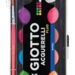 ΝΕΡΟΜΠΟΓΙΑ 30mm FLUO 12ΧΡΩΜ. GIOTTO (ΣΥΣΚ-10ΤΕΜ)