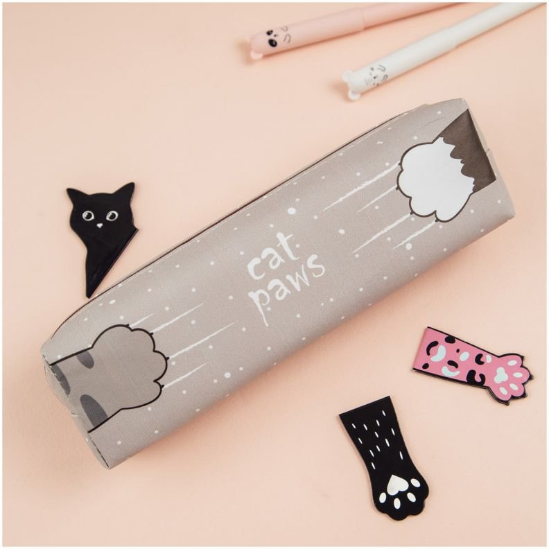 66966 MESHU ΚΑΣΕΤΙΝΑ "PAWS" 20x5.5x4cm ECO LEΑTHER BERLINGO - Image 1