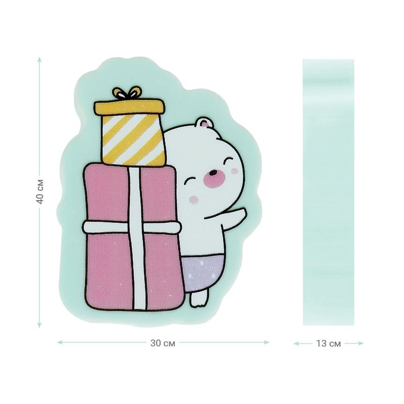 MESHU ΓΟΜΑ "CUTE" 40x30x13mm ΔΙΑΦΟΡΑ ΣΧΕΔΙΑ BERLINGO