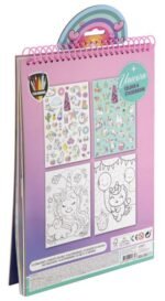 UNICORN COLOURING -STICKERBOOK  BOOK A4, 16 ΣΕΛΙΔΕΣ - Image 2