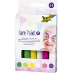 ΧΡΩΜΑΤΑ ΓΑΙ ΤΟ ΠΡΟΣΩΠΟ FACE PAINT KIT 1, 6 ΧΡΩΜΑΤΑ FOLIA