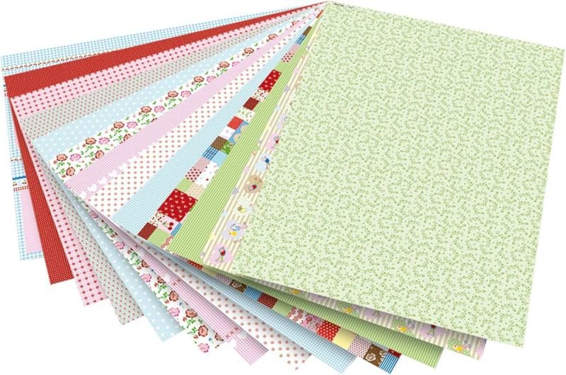 ΧΑΡΤΟΝΙ ΜΕ ΣΧΕΔΙΑ ΔΙΑΦΟΡΑ 50x70, 13ΦΥΛΛΑ 270g FOLIA