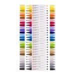 ΜΑΡΚΑΔΟΡΟΙ PANTONE  ΜΕ ΔΙΠΛΗ ΜΥΤΗ  Water Based Markers 27ΤΕΜ - Image 2