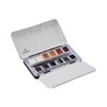 ΣΕΤ REMBRANDT WATERCOLOUR METAL TIN OPAQUE WHITE MIXING COLOUR SELECTION | 12 PANS - BRUSH - Image 3