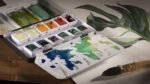 ΣΕΤ REMBRANDT WATERCOLOUR METAL TIN OPAQUE WHITE MIXING COLOUR SELECTION | 12 PANS - BRUSH - Image 4