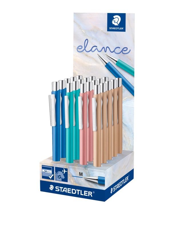 68226-1 ΒΙΤΡΙΝΑ ΣΤΥΛΟ BALLPOINT PEN ELANCE (ΣΥΣΚ-20ΤΕΜ) - Image 1