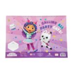 ΜΠΛΟΚ ΖΩΓΡΑΦΙΚΗΣ "GABBY΄S DOLLHOUSE" 23x33cm 40 ΦΥΛΛΑ ΑΥΤΟΚΟΛΛΗΤΑ-ΣΤΕΝΣΙΛ- 2ΣΕΛ ΧΡΩΜ/ΣΜΟΥ ΣΕ 2 ΣΧΕΔΙΑ - Image 2