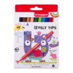 ΣΕΤ ΜΑΡΚΑΔΟΡΟΙ BRUYNZEEL FELT TIP KIDS 12ΤΕΜ