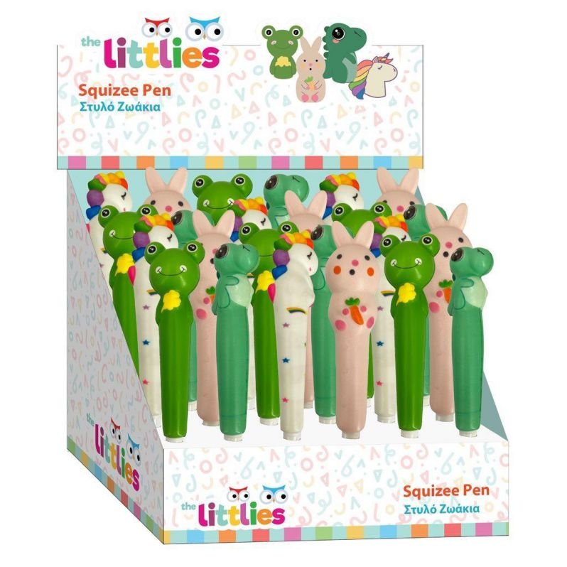 68982-1 ΣΤΥΛΟ SQUIZEE ΖΩΑΚΙΑ THE LITTLIES (ΣΥΣ-24ΤΕΜ) - Image 1