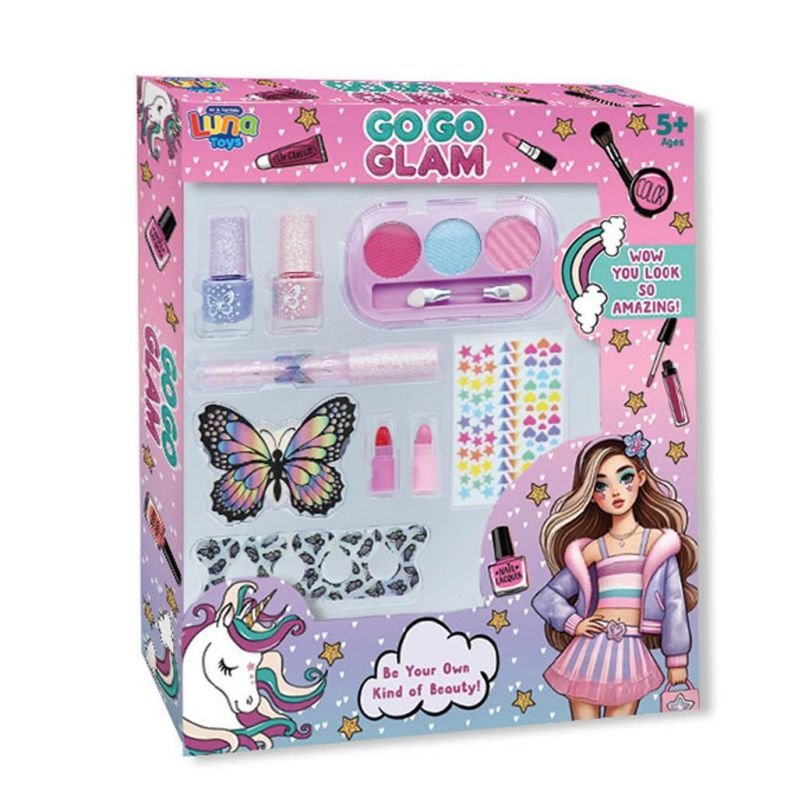 69165-1 ΣΕΤ ΜΑΚΙΓΙΑΖ GO GO GLAM 12ΤΕΜ - Image 1