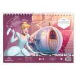 ΜΠΛΟΚ ΖΩΓΡΑΦΙΚΗΣ "PRINCESS" 23x33cm 40 ΦΥΛΛΑ ΑΥΤΟΚΟΛΛΗΤΑ-ΣΤΕΝΣΙΛ- 2ΣΕΛ ΧΡΩΜ/ΣΜΟΥ ΣΕ 2 ΣΧΕΔΙΑ