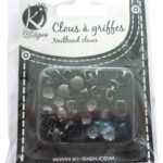 ΚΑΡΦΙΔΕΣ ΔΙΑΚΟΜΗΤΙΚΕΣ ΜΑΥΡΕΣ 10MM-30PCS