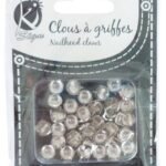 ΚΑΡΦΙΔΕΣ ΔΙΑΚΟΜΗΤΙΚΕΣ ΑΣΗΜΙ 10MM-30PCS