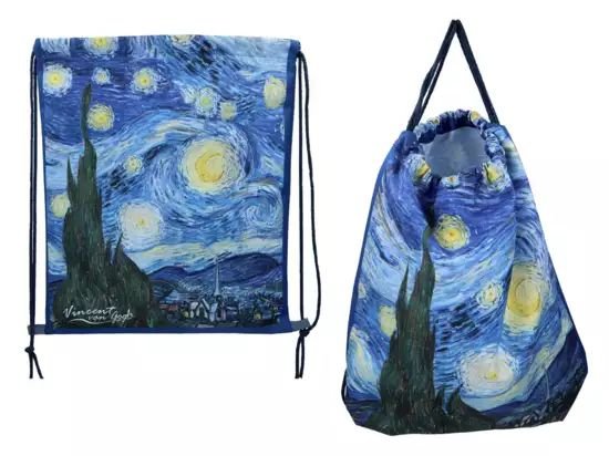 69632-1 ΤΣΑΝΤΑ ΠΛΑΤΗΣ - V. van Gogh, Starry Night - Image 1