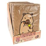 ΣΗΜΕΙΩΜΑΤΑΡΙΟ ΛΟΥΤΡΙΝΟ KAZURA CAPYBARA (ΣΥΣΚ-6ΤΕΜ)