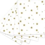 ΧΑΡΤΟΝΙ ΜΕ ΣΧΕΔΙΑ GOLD STARS 50x70 300g/M
