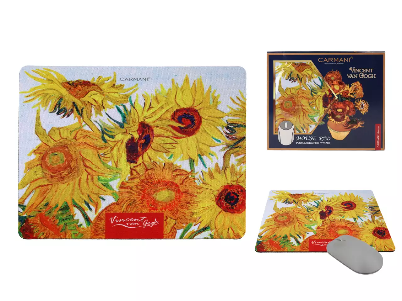 70001-1 MOUSE PAD - V. VAN GOGH, ΙΡΙΔΕΣ (CARMANI) - Image 1