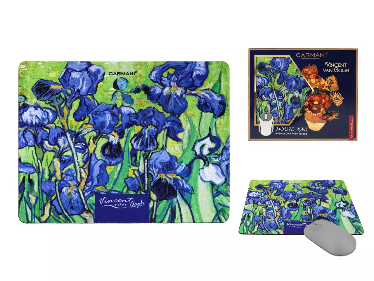 MOUSE PAD - V. van Gogh, Ίριδες CARMANI