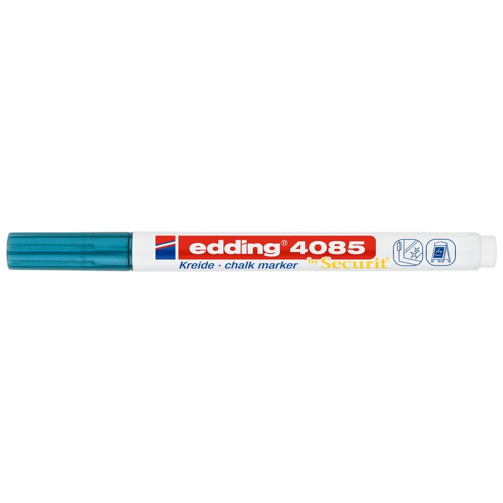 70135-1 EDDING CHALK MARKER 4085 ΠΡΑΣΙΝΟ ΜΕΤΑΛΛΙΚΟ - Image 1