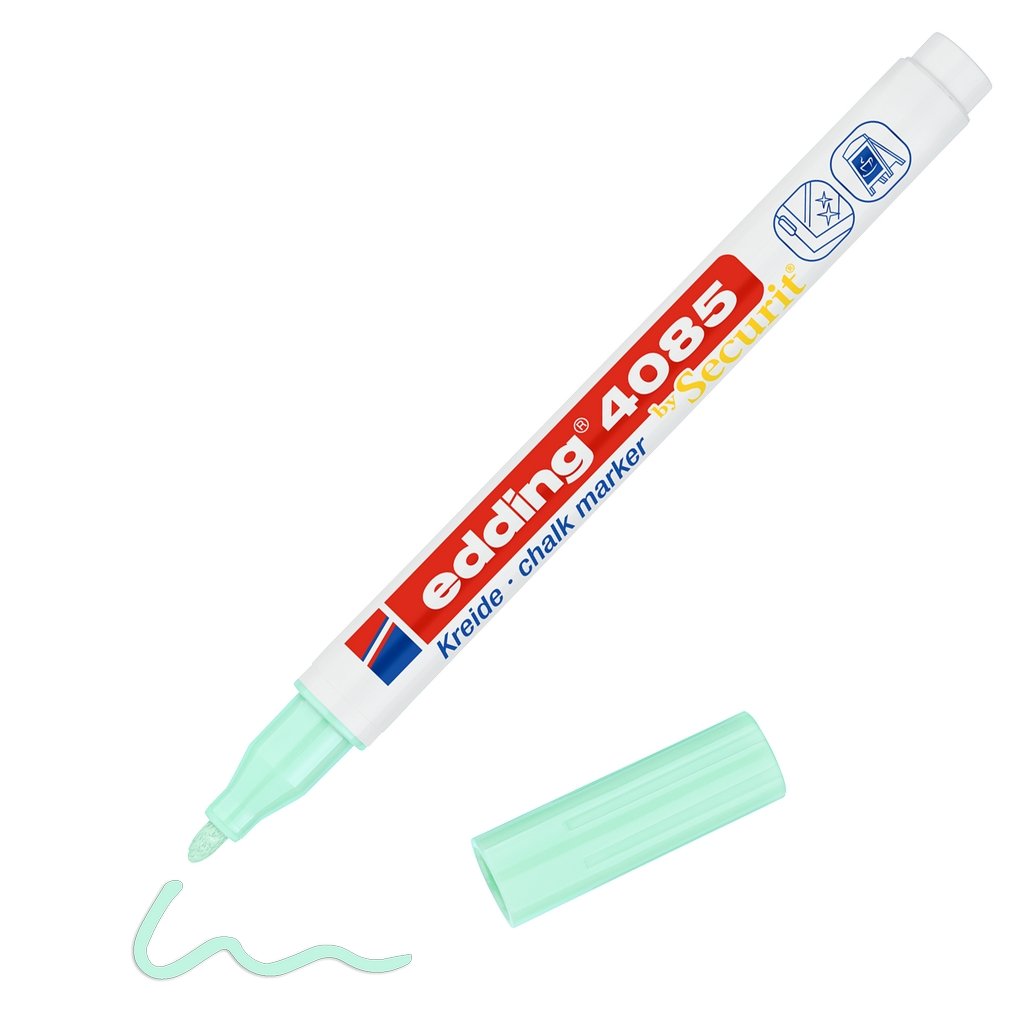 70139-1 EDDING CHALK MARKER 4085 ΠΡΑΣΙΝΟ ΠΑΣΤΕΛ - Image 1