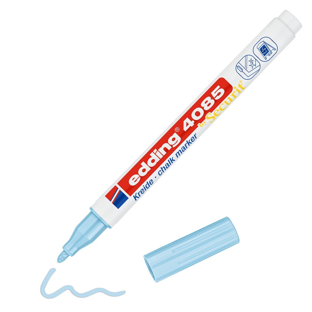 EDDING CHALK MARKER 4085 ΜΠΛΕ ΠΑΣΤΕΛ