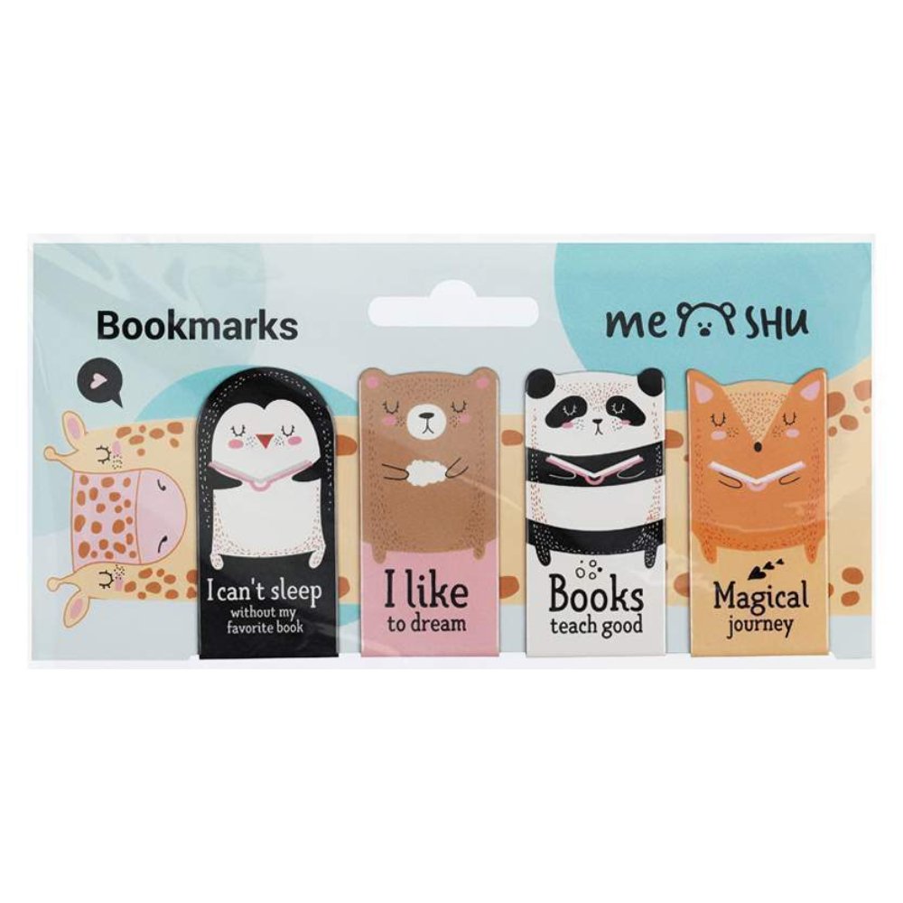ΜΑΓΝΗΤΙΚΟΙ ΣΕΛΙΔΟΔΕΙΚΤΕΣ "BOOK LOVERS" 4 ΤΕΜ. BERLINGO