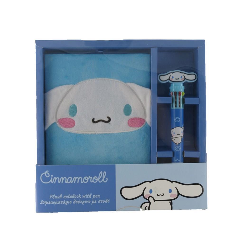 22162 ΣΗΜΕΙΩΜΑΤΑΡΙΟ ΛΟΥΤΡΙΝΟ "CINNAMOROLL" ΜΕ ΣΤΥΛΟ - Image 1