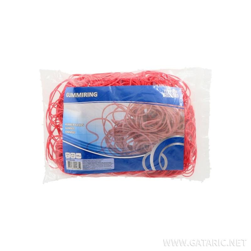 27414 ΛΑΣΤΙΧΑΚΙΑ 64mm 500g ΚΟΚΚΙΝΑ - Image 1