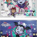 ΜΠΛΟΚ ΖΩΓΡΑΦΙΚΗΣ "VAMPIRINA" 23x33cm 40 ΦΥΛΛΑ ΑΥΤΟΚΟΛΛΗΤΑ-ΣΤΕΝΣΙΛ- 2ΣΕΛ ΧΡΩΜ/ΣΜΟΥ ΣΕ 2 ΣΧΕΔΙΑ
