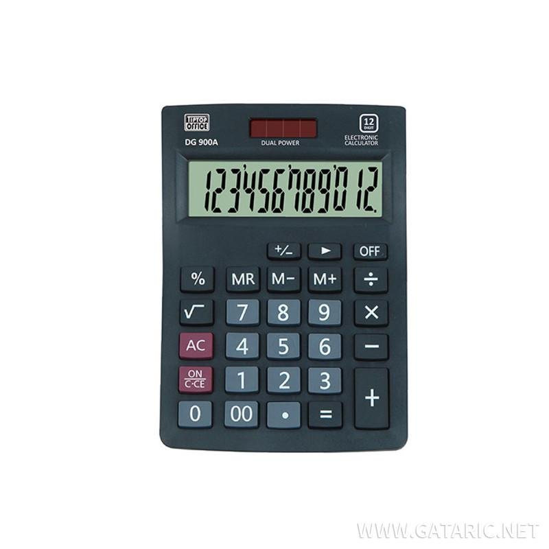 30339 ΑΡΙΘΜΟΜΗΧΑΝΗ ΚΟΜΠΙΟΥΤΕΡ ΜΑΥΡΟ DG-900A 12ΨΗΦΙΑ - Image 1