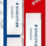 ΓΟΜΟΛΑΣΤΙΧΑ ΛΕΥΚΗ ΣΕ BLISTER 2 & 1 ΔΩΡΟ STAEDTLER