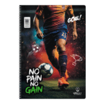 ΤΕΤΡΑΔΙΟ ΣΠΙΡΑΛ "NO PAIN NO GAIN" 21x29/240ΣΕΛ-4 ΘΕΜΑΤΑ (ΣΥΣΚ-6TEM) - Image 4