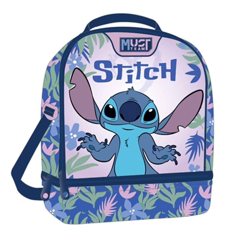 ΤΣΑΝΤΑΚΙ ΦΑΓΗΤΟΥ ΙΣΟΘΕΡΜΙΚΟ "DISNEY STITCH" 2 ΘΗΚΕΣ MUST TEAM