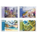 ΜΠΛΟΚ ΑΚΟΥΑΡΕΛΑΣ 24x34  Νο3 ΕΠΟΧΕΣ 240GR 15Φ