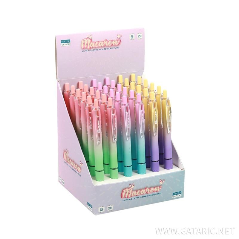 70325 ΣΤΥΛΟ GEL OIL "MACARON" (ΣΥΣΚ-36ΤΕΜ) - Image 1