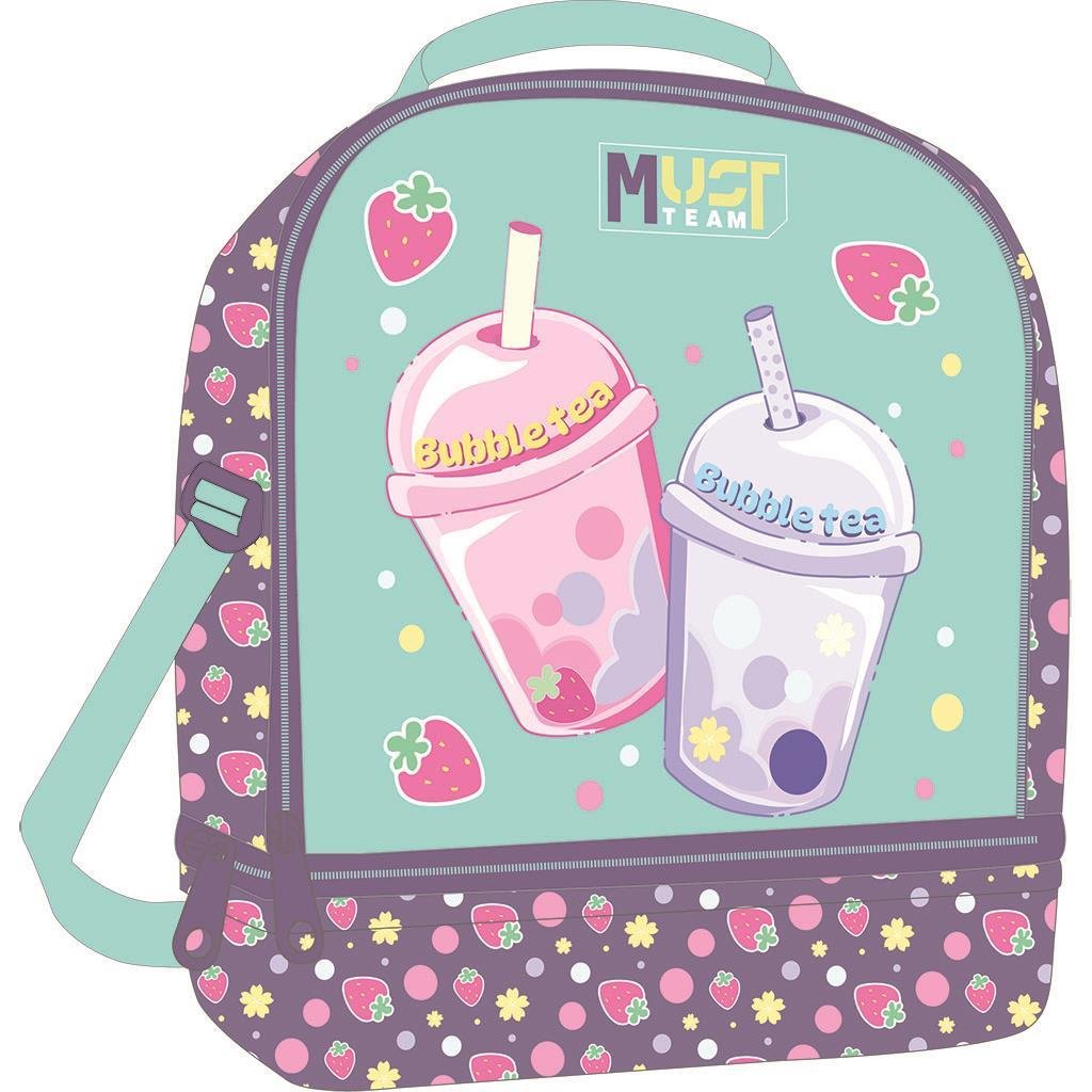 ΤΣΑΝΤΑΚΙ ΦΑΓΗΤΟΥ ΙΣΟΘΕΡΜΙΚΟ "YUMMY BUBBLE TEA" 2 ΘΗΚΕΣ MUST TEAM