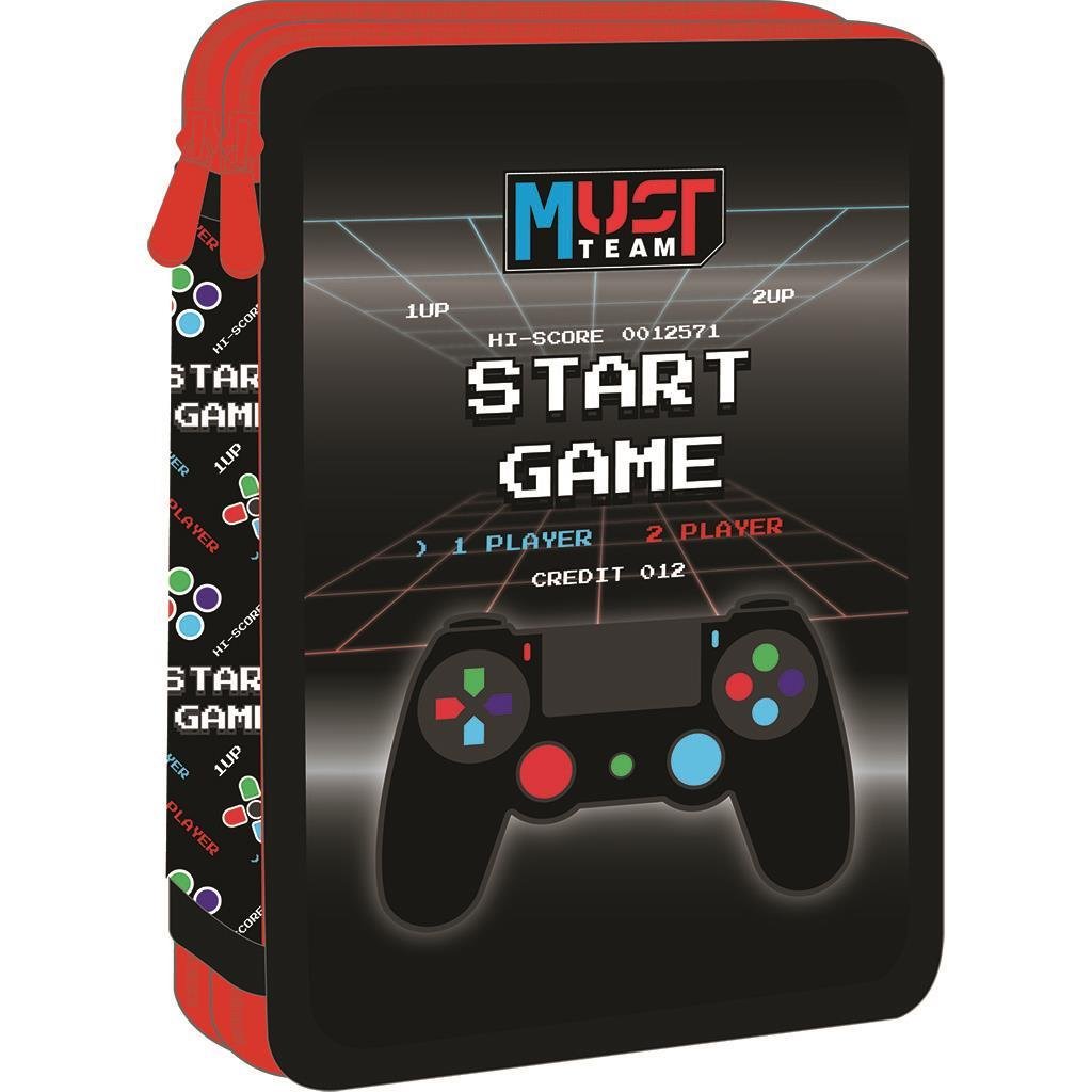 ΣΧΟΛΙΚΗ ΚΑΣΕΤΙΝΑ ΔΙΠΛΗ ΓΕΜΑΤΗ COMPACT "START GAME" MUST TEAM