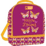 ΤΣΑΝΤΑΚΙ ΦΑΓΗΤΟΥ ΙΣΟΘΕΡΜΙΚΟ "YUMMY BUTTERFLY FOLLOW YOUR DREAMS" 2 ΘΗΚΕΣ MUST